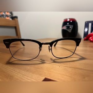 Ray Ban Clubmaster Square Frames - Tortoise